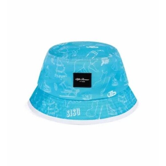 Alfa Romeo Racing F1 Special Edition Valtteri Bottas Bucket Hat - Blue - Picture 1 of 4